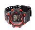 Telecorsa นาฬิกาข้อมือทรงสปอร์ต(สีดำ-แดง) รุ่น Sport-waterproof-durable-digital-timer-watch-00e-K2
