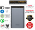 Eloop Powerbank รุ่น E36 12000 mAh สีเทา / Grey แถมซอง สายชาร์จ สินค้าส่งฟรี!