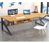 TS Modern Living โต๊ะทำงานไม้ รุ่น TA0001BE ขนาด 100*48 ซม.