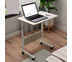 โต๊ะข้างเตียง 60x40 cm ปรับความสูง 70-90 cm ล้อเลื่อน ล็อกได้ โต๊ะวางโน๊ตบุ๊ค โต๊ะทำงาน โต๊ะคอม โต๊ะวางของ รุ่น TA0007