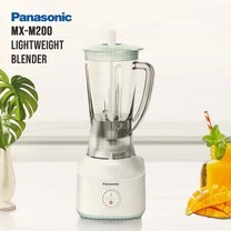 Panasonic เครื่องปั่น อเนกประสงค์ รุ่น MX-M200 ขนาด 1.5 ลิตร กำลังไฟ 450 วัตต์ ปั่นน้ำผลไม้ ปั่นอาหาร รับประกันศูนย์ 1 ปี (สีขาว-เขียว)