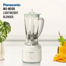 Panasonic เครื่องปั่น อเนกประสงค์  รุ่น MX-M200 ขนาด 1.5 ลิตร กำลังไฟ 450 วัตต์ ปั่นน้ำผลไม้ ปั่นอาหาร รับประกันศูนย์ 1 ปี (สีขาว-เขียว)
