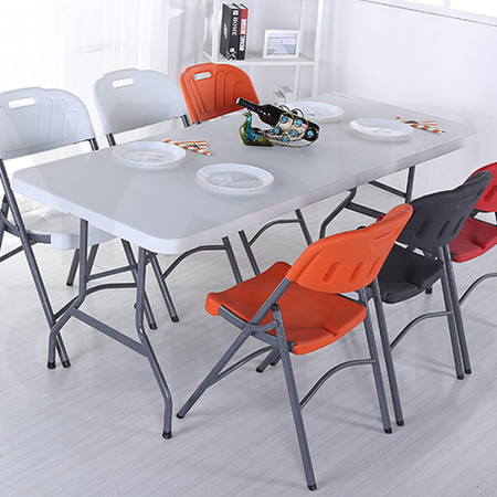 เก้าอี้พลาสติก เก้าอี้พับ เก้าอี้ทานอาหาร เก้าอี้ร้านกาแฟสไตล์โมเดิร์น เก้าอี้โครงขาเหล็ก