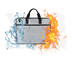 กระเป๋า กระเป๋าเก็บเอกสาร ทนไฟ กันน้ำ มีซิปล็อค พร้อมหูจับ สําหรับเก็บเอกสาร สีเทา รุ่น J2L003-40.5X30.5X2-SB