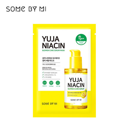 SOME BY MI YUJA NIACIN BLEMISH CARE SERUM MASK