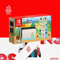 เครื่องเกมส์ Nintendo Switch Animal Crossing Edition กล่องแดง รุ่นใหม่ แบตอึด V.2