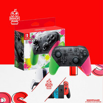 จอย Pro Controller Nintendo Switch สีชมพูเขียว