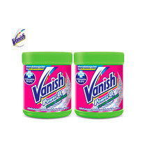 Vanish แวนิช ผลิตภัณฑ์ขจัดคราบ สูตรฆ่าเชื้อแบคทีเรีย99.9% 420 กรัม แพ็คคู่