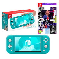 Nintendo Switch Lite (TURQUOISE) ฟรีแผ่นเกม Fifa 21