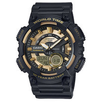 นาฬิกา Casio AEQ-110W-9A ของแท้ นาฬิกา สำหรับผู้ชาย สายเรซิ่น แบตเตอรี่ 10 ปี ของแท้ รับประกัน 1 ปี