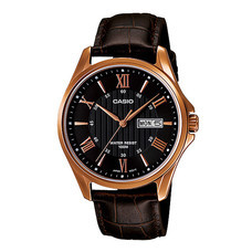 Casio MTP-1384L-1 นาฬิกาข้อมือสำหรับผู้ชายสายหนัง ของแท้ ประกันศูนย์ฯ 1 ปี