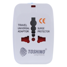 Toshino ปลั๊ก Travel Adapter 4in1 DE-204