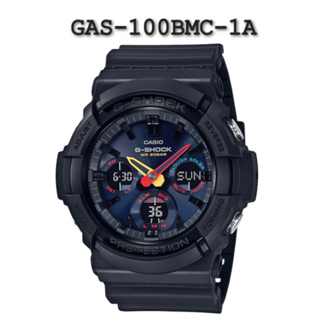 CASIO G-SHOCK NEO-TOKYO Series รุ่น GAS-100BMC-1A รับประกัน1ปี ศูนย์ไทย
