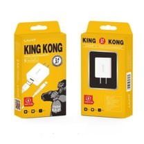สายชาร์จ King Kong TK 03-06 ชุด สายชาจ หัวพร้อมสาย 2.4A MAX สำหรับ Port lightning / Micro USB / Type-c
