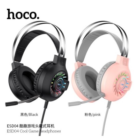 Hoco รุ่น ESD04 Gaming Headset 7.1 Virtual Surround หูฟังเกมมิ่ง พร้อมไมโครโฟน