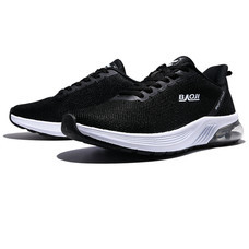 BAOJI รองเท้าผ้าใบชาย รุ่น BJM574-สีดำ/ขาว