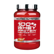 SCITEC NUTRITION 100% Whey Protein Caramel 920g เวย์โปรตีนสูตรเพิ่มกล้ามเนื้อ