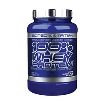 SCITEC NUTRITION 100% Whey Protein White Chocolate 920 กรัม เวย์โปรตีนสูตรเพิ่มกล้ามเนื้อ