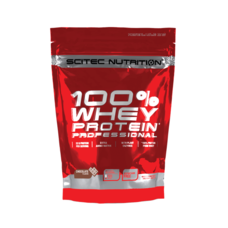 SCITEC NUTRITION Whey Protein , เวย์โปรตีน (100%Whey Protein Chocolate Hazelnut 500g) เวย์โปรตีนสูตรเพิ่มกล้ามเนื้อ