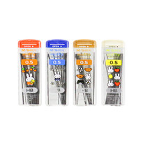 M&G FSL60017 ไส้ดินสอ ไส้ดินสอกดกด HB 0.5 mm. จำหน่าย แพ็คคละสี 6 หลอด