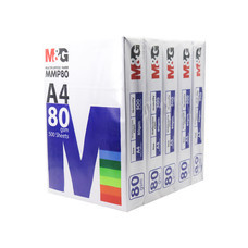 M&G MMP80 กระดาษ A4  80 แกรม จำหน่ายแพ็ค 5 รีม (2,500 แผ่น)