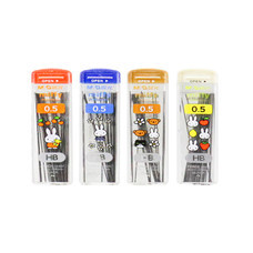M&G FSL60017 ไส้ดินสอ ไส้ดินสอกดกด HB 0.5 mm. จำหน่าย แพ็คคละสี 6 หลอด