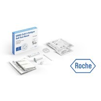 ROCHE SARS-CoV-2 Antigen Self Test Nasal 5 tests kit ชุดตรวจด้วยตนเอง(ก้านสั้น)หมดอายุ 08/06/2023