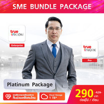 SME Bundle Platinum Package ซอฟท์แวร์ประชุม แชตและอนุมัติงานออนไลน์ สำหรับบริษัทขนาดกลางขึ้นไป https://truevirtualworld.com/th